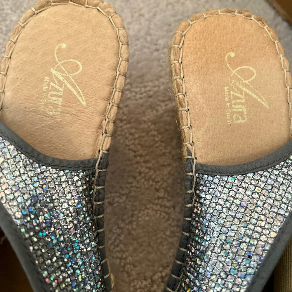 Metallic espadrilles. - Picture 9 of 10